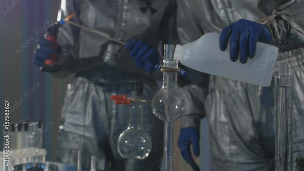 Chemists make drugs in the laboratory. Chemists make drugs in the laboratory.