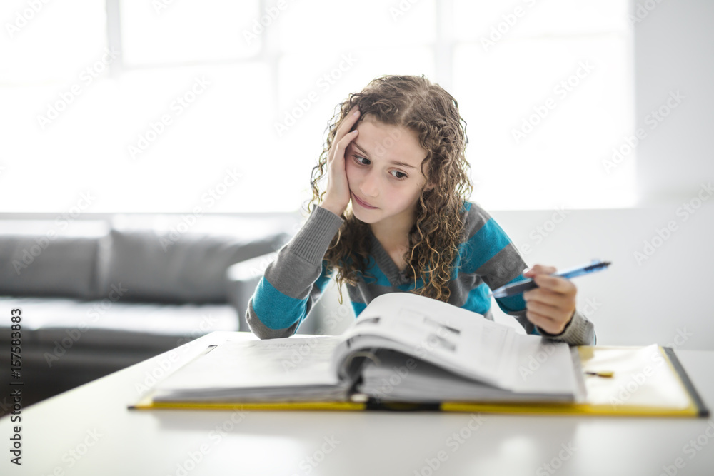 girl of 9 years in a school uniform homework girl of 9 years in a school uniform homework