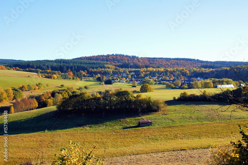 Deuselbach im Hunsrück in der Nähe von Morbach am Waldrand gelegen 
