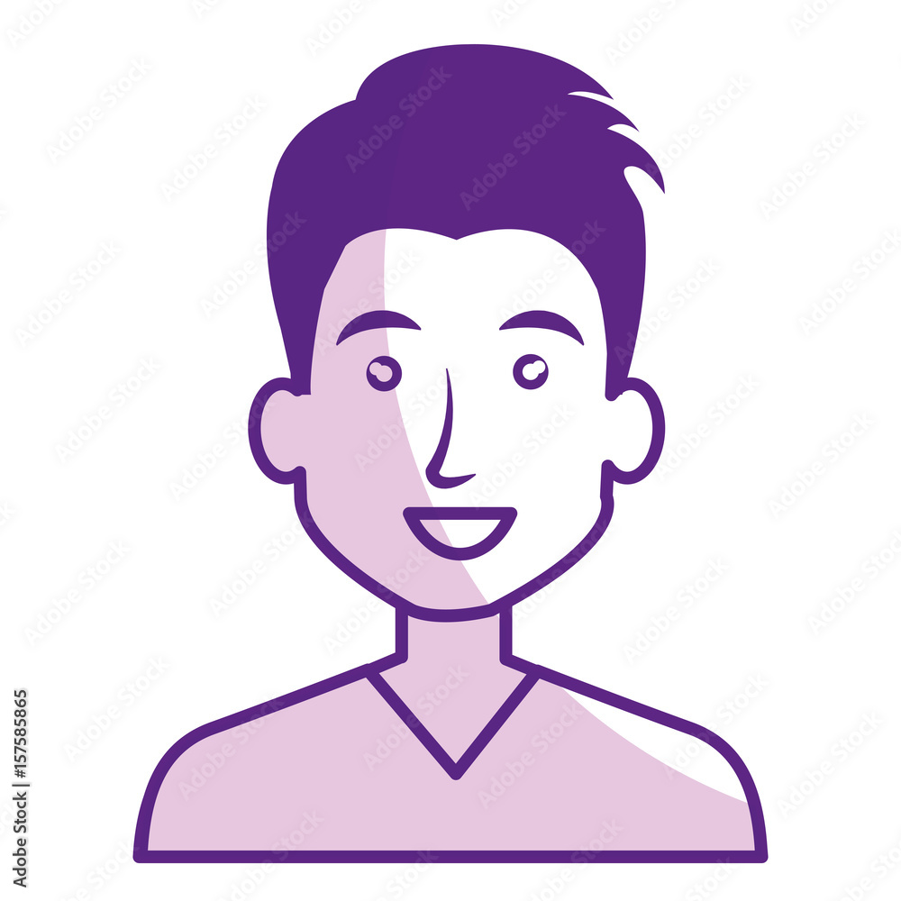 young man avatar character vector illustration design young man avatar character vector illustration design