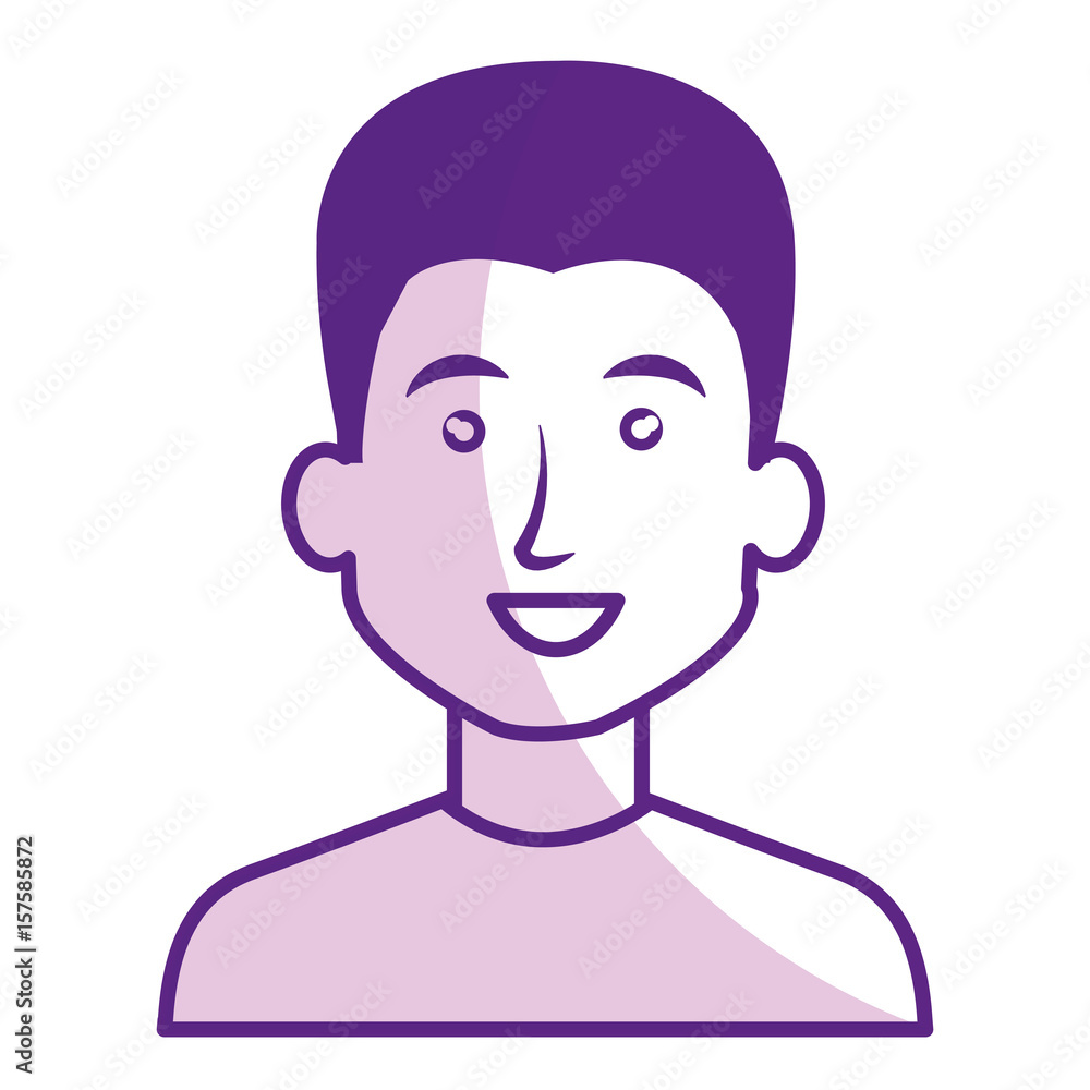 young man avatar character vector illustration design young man avatar character vector illustration design