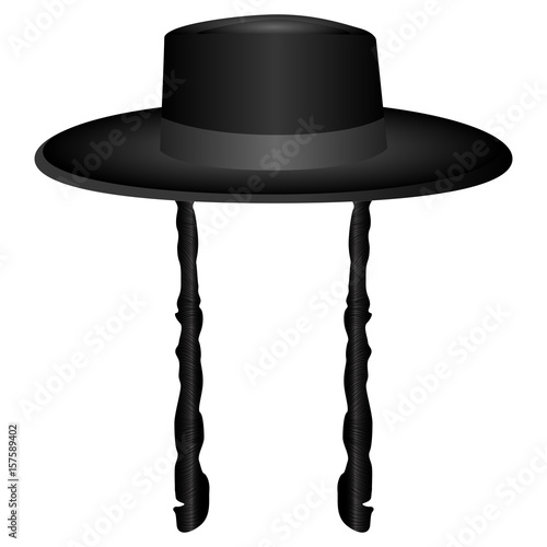 Jewish rabbi hat