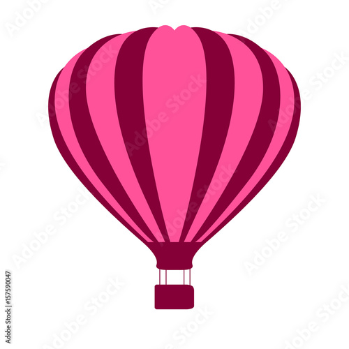 Isolated air balloon