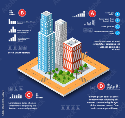 Vector building illustration
