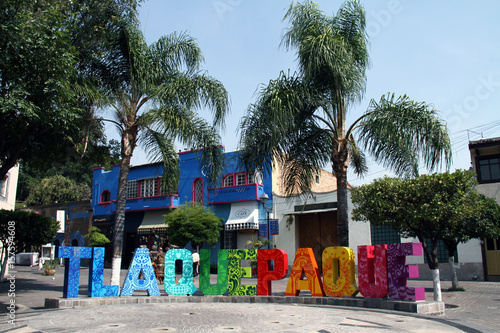 Tlaquepaque, picturesque town in Guadalajara, Jalisco, Mexico photo