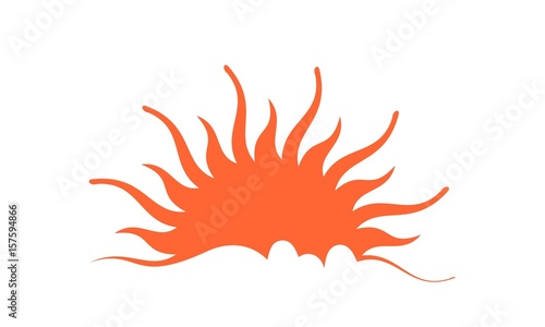 mountain and sun of the universe