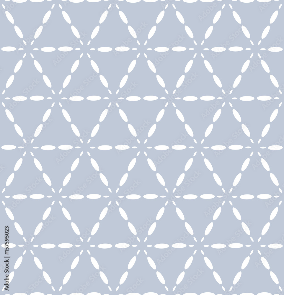 Naklejka premium Seamless triangles and hexagons pattern.
