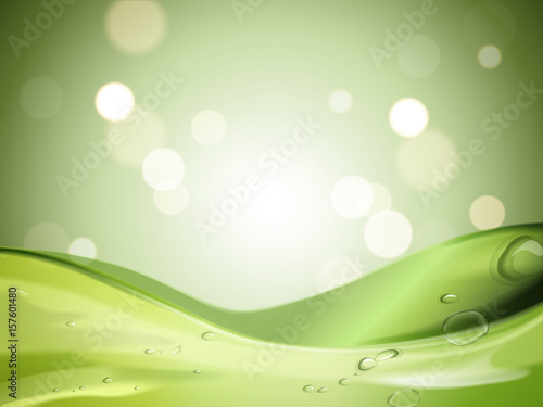 herbal gel background