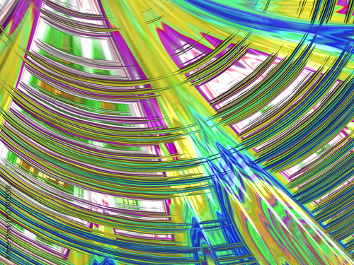 Canvas Print Beam Me Up, Scotty - A Fractal Image