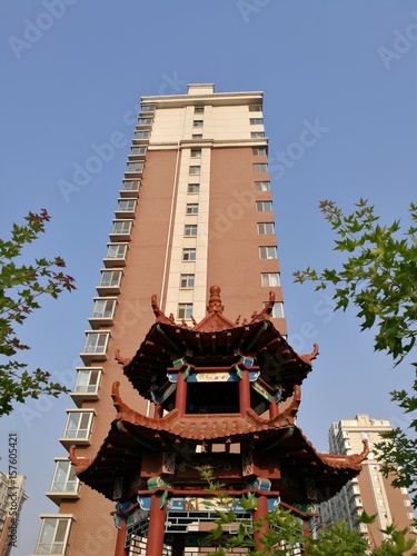 avilion and building photo