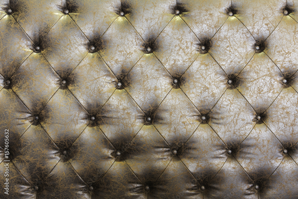 Fototapeta premium Close up brown leather background