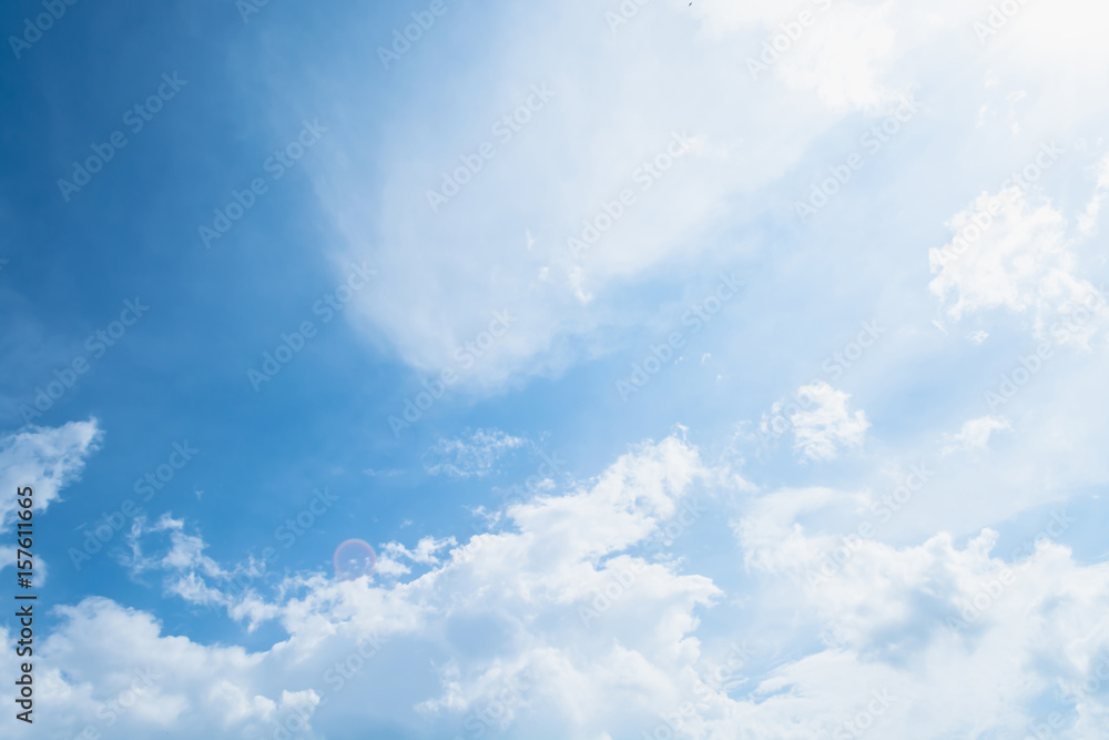 clouds white soft in the vast blue sky clouds white soft in the vast blue sky