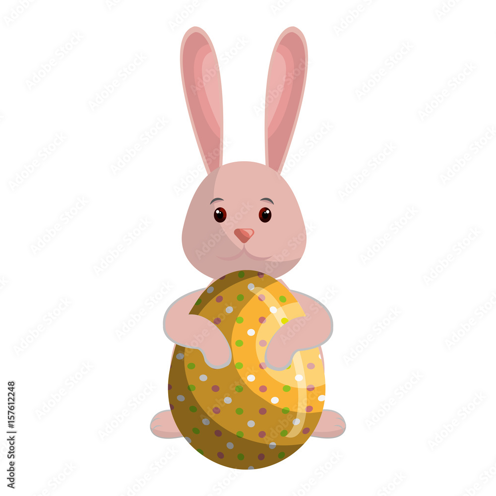 Obraz premium Egg easter day icon vector illustration graphic design