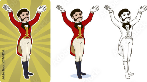 entertainer circus character