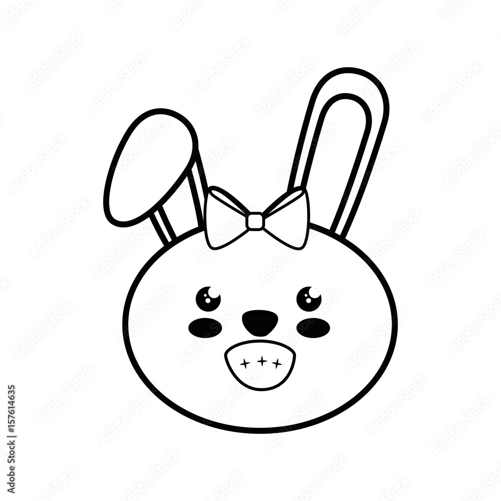 Bunny kawaii cartoon icon vector illustration graphic design Bunny kawaii cartoon icon vector illustration graphic design