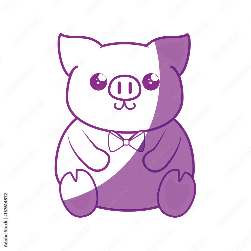 Pig kawaii cartoon icon vector illustration graphic design icon vector illustration graphic design Pig kawaii cartoon icon vector illustration graphic design icon vector illustration graphic design