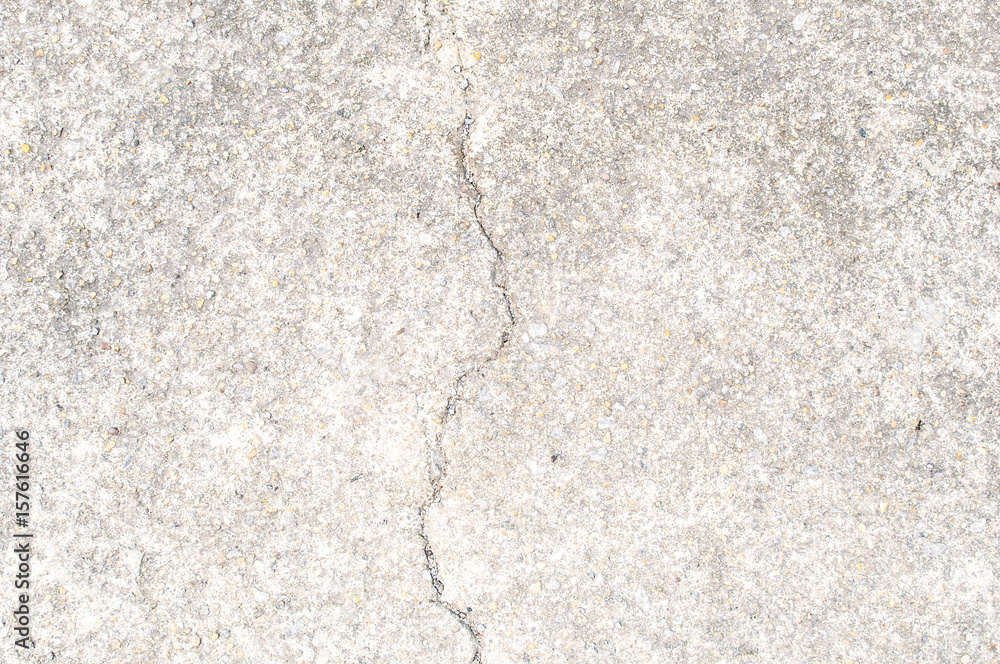 Fototapeta premium White Mortar Wall With Cracked Structure Texture Background