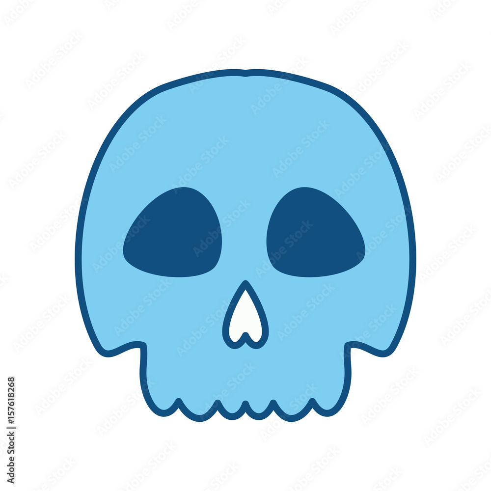 skull danger and caution alert vector illustration skull danger and caution alert vector illustration