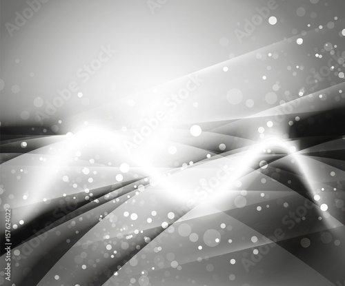 Shiny wave  magicabstract background