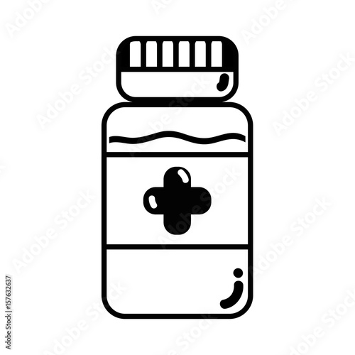 contour bottle pills treatment and healthy medication