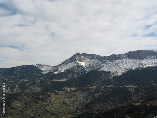 Photo of Dirfy mountain in Evoia island  Greece