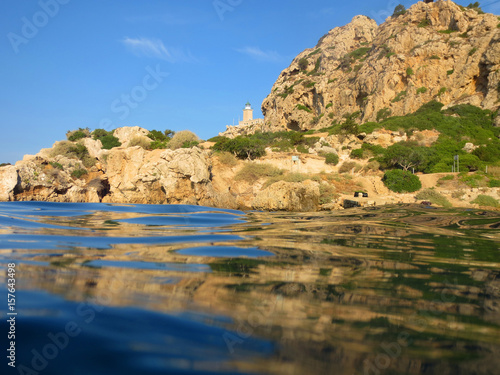 Photo of Heraion in Loutraki and Lake Vouliagmeni, Corinth, Greece