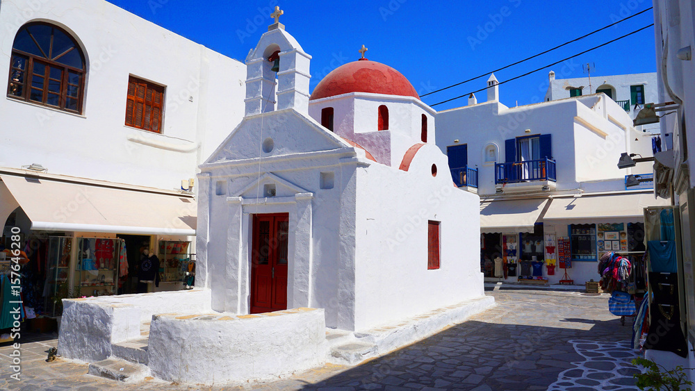 Photo from picturesque island of Mykonos, Cyclades, Greece