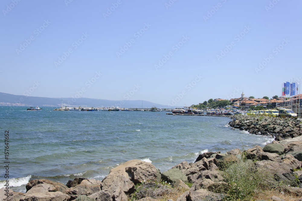 The view of Old Nessebar