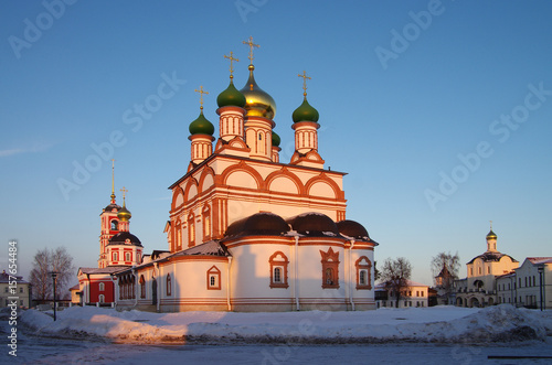 ROSTOV, RUSSIA - January, 2017: Holy Trinity Saint Serguius Varnickiy monastery in Rostov photo