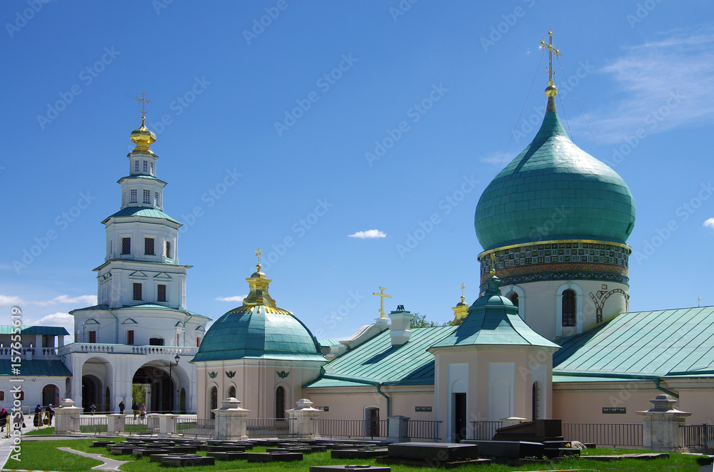 ISTRA, RUSSIA - May, 2017: The New Jerusalem Monastery, also known as the Voskresensky Monastery