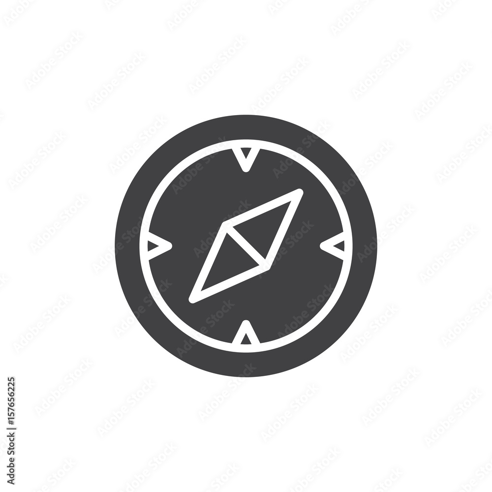 Compass, navigation icon vector, filled flat sign, solid pictogram isolated on white. Symbol, logo illustration. Pixel perfect Compass, navigation icon vector, filled flat sign, solid pictogram isolated on white. Symbol, logo illustration. Pixel perfect