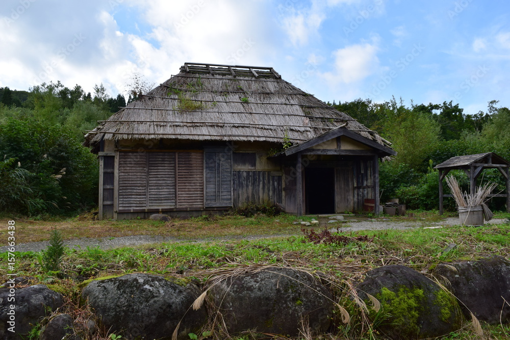 古い昔の建物 古い昔の建物