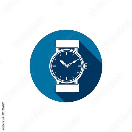 Graphic pocket watch illust...