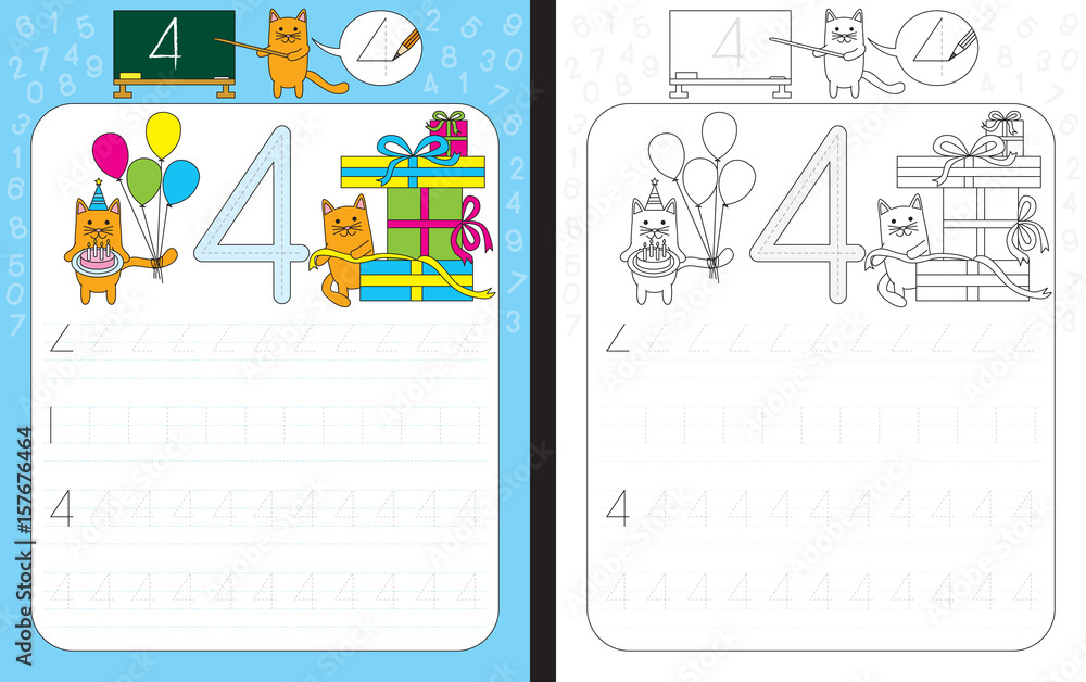 Numbers Tracing Worksheet Numbers Tracing Worksheet