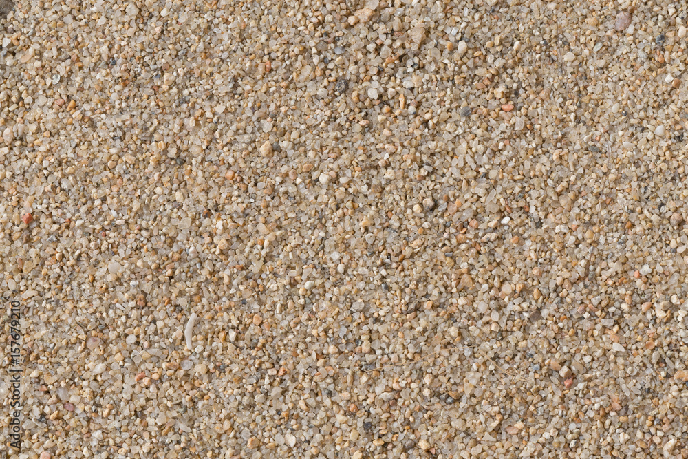 Texture of beach sand Texture of beach sand
