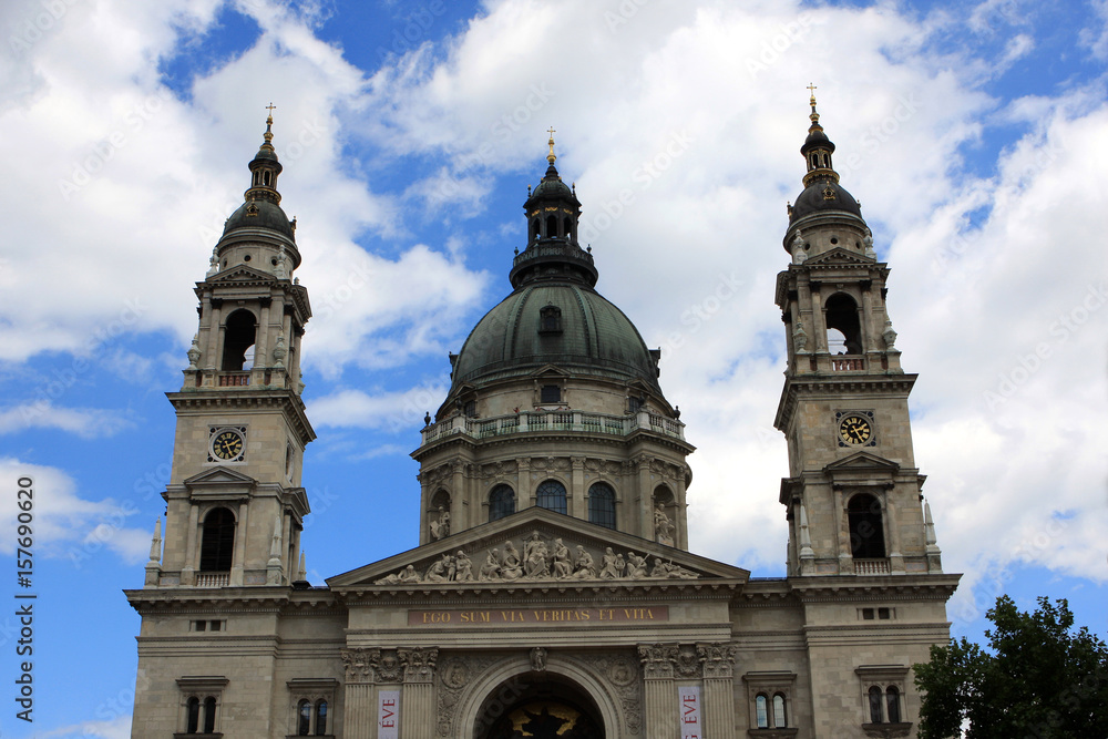 St. Stephen`s Basilica, Roman Catholic basilica in Budapest, Hungary