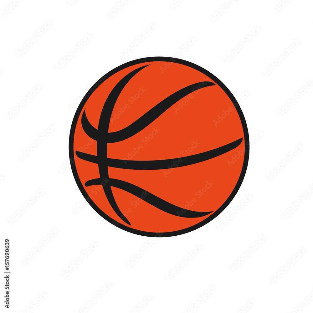 illustration classic basketball