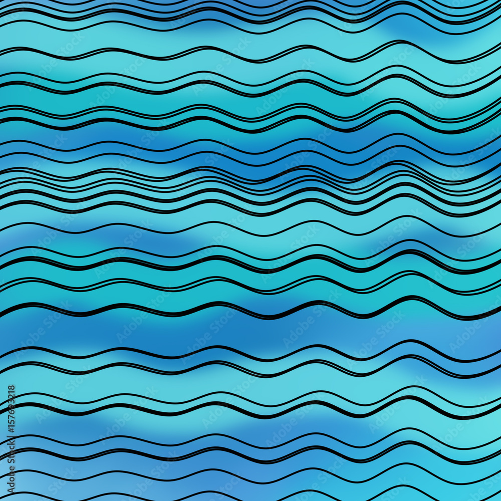 Sea waves pattern Sea waves pattern