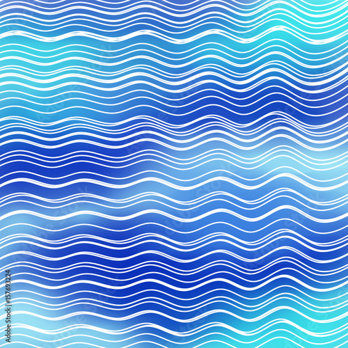 Sea waves pattern