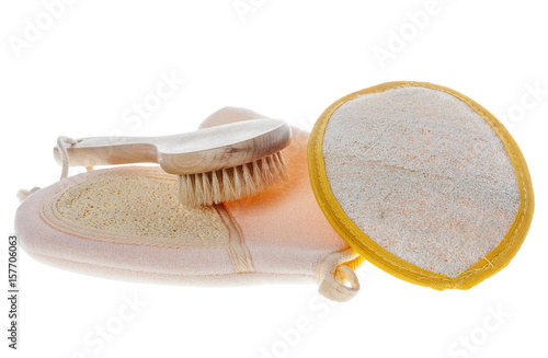 Obraz na płótnie skin Loofah isolated