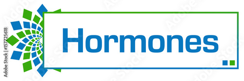 Hormones Green Blue Circular Bar 