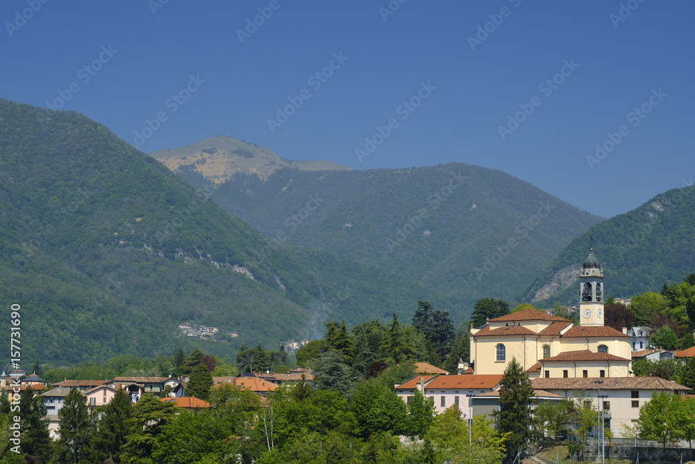 Erba (Como, Italy): landscape