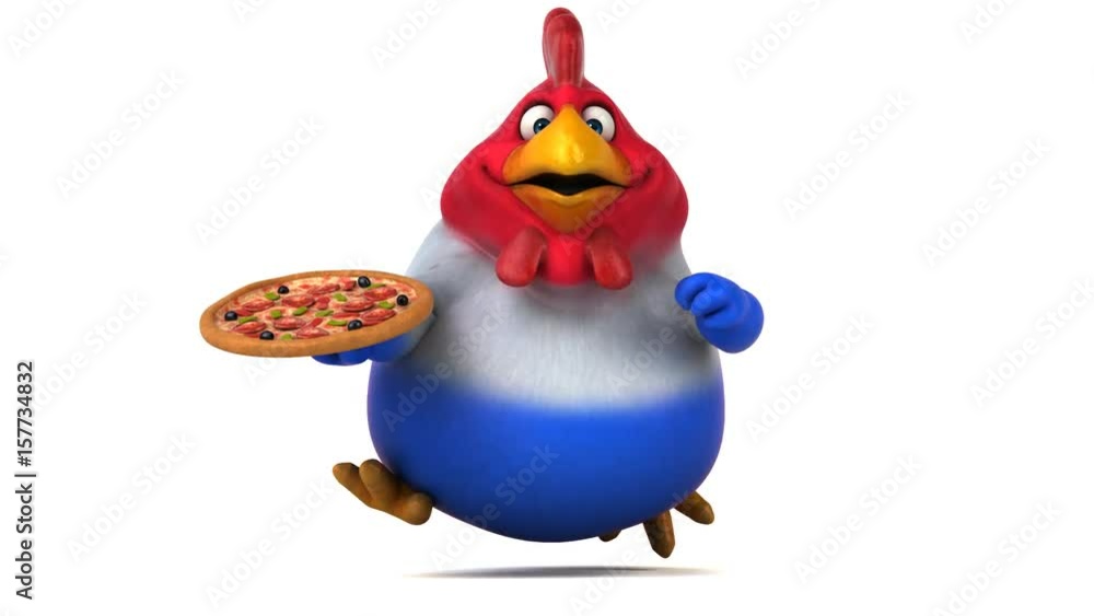 French chick - 3D Animation French chick - 3D Animation