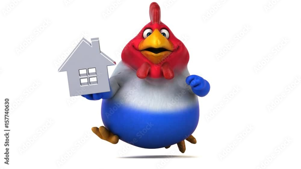 French chick - 3D Animation French chick - 3D Animation