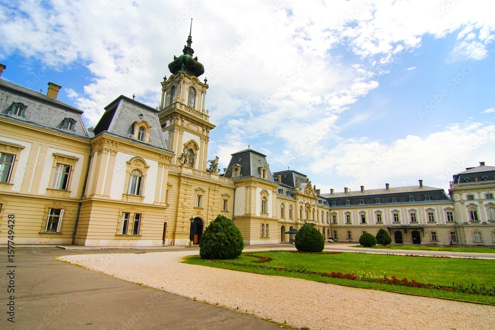 Famous castle in Keszthely...