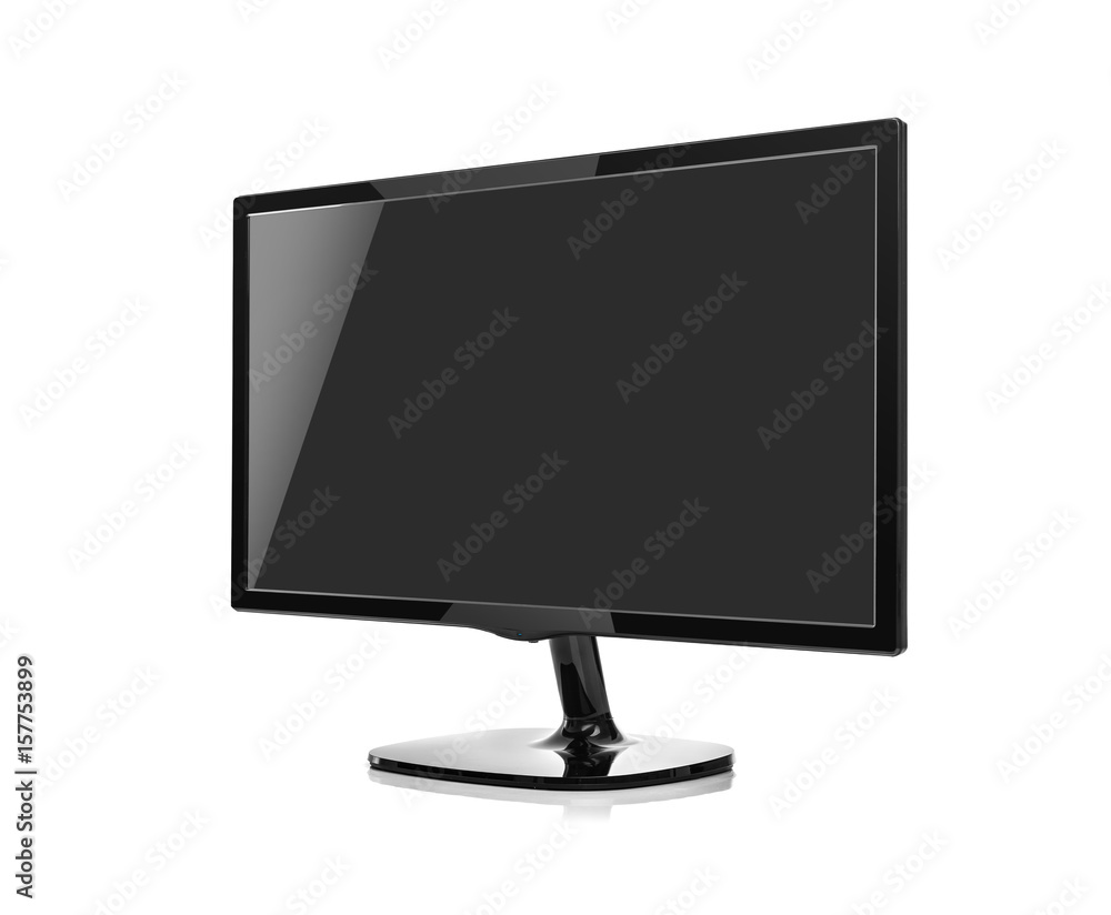 Computer monitor or TV isolated. Computer monitor or TV isolated.