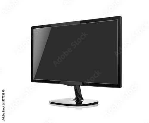 Computer monitor or TV isolated.