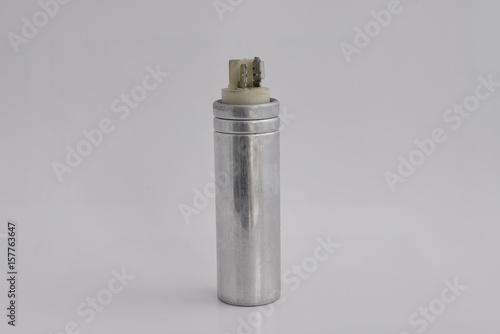 Capacitor on the isolated background
