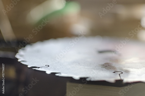 Workshop of a cabinmaker - working with wood