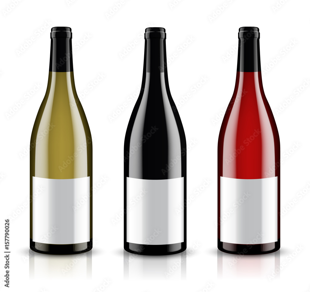 Mockup wine bottle. vector design. Mockup wine bottle. vector design.